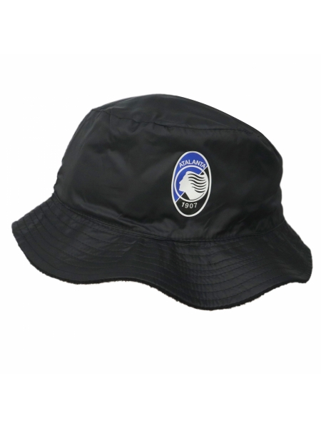 Cappello impermeabile nero in pile Atalanta B.C.